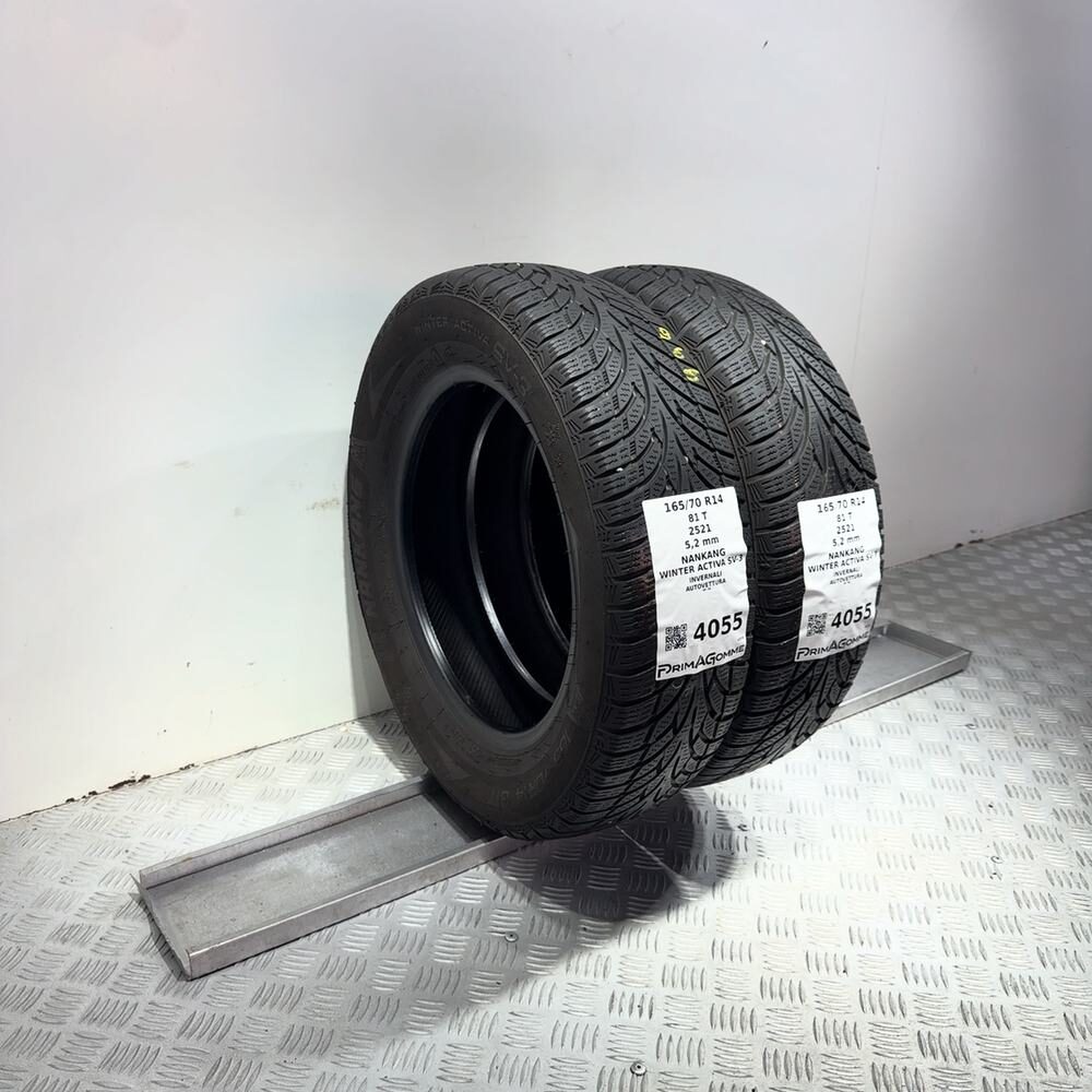 Gomme Usate 165 70 R14 81T Nankang Winter Activa SV-3 74% Invernali - immagine 11