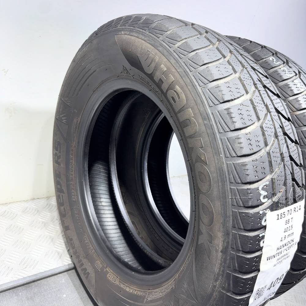 Gomme Usate 185 70 R14 88T Hankook Winter I*Cept RS Invernali - immagine 11