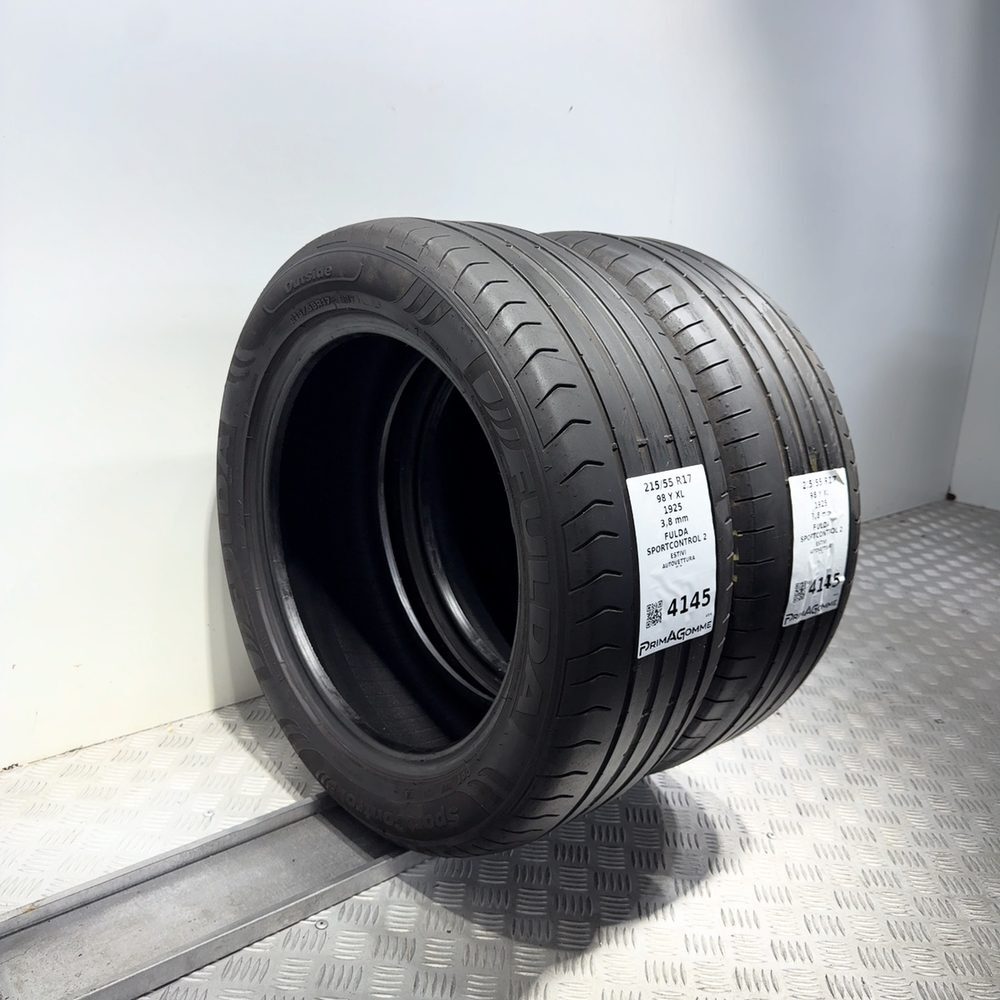 Gomme Usate 215 55 R17 XL 98Y Fulda Sportcontrol 2 Estive - immagine 11