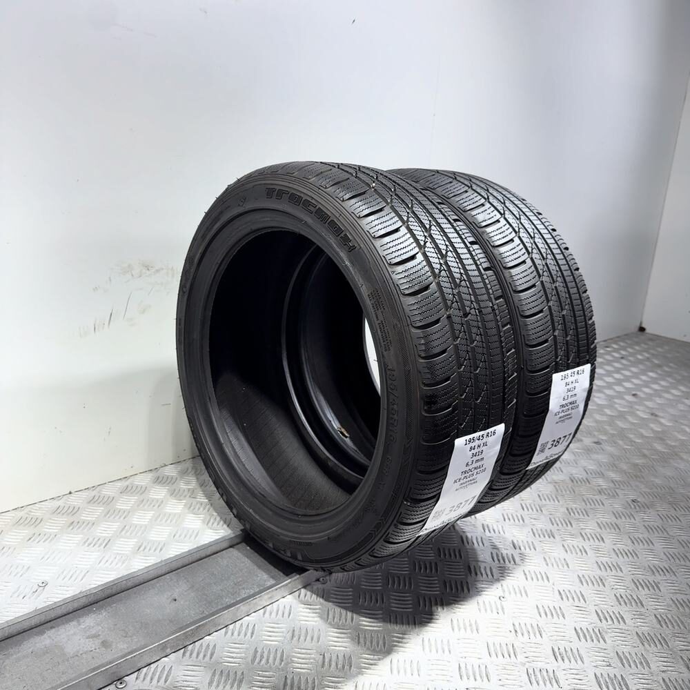 Gomme Usate 195 45 R16 84H XL Tracmax Ice-Plus S210 90% Invernali - immagine 11