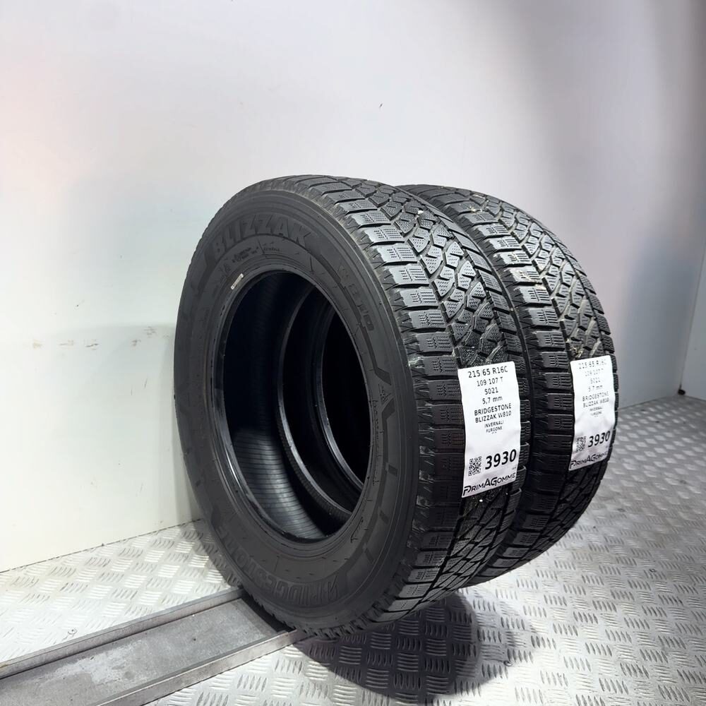 Gomme Usate 215 65 R16C 109/107T Bridgestone Blizzak W810 81% Invernali - immagine 11