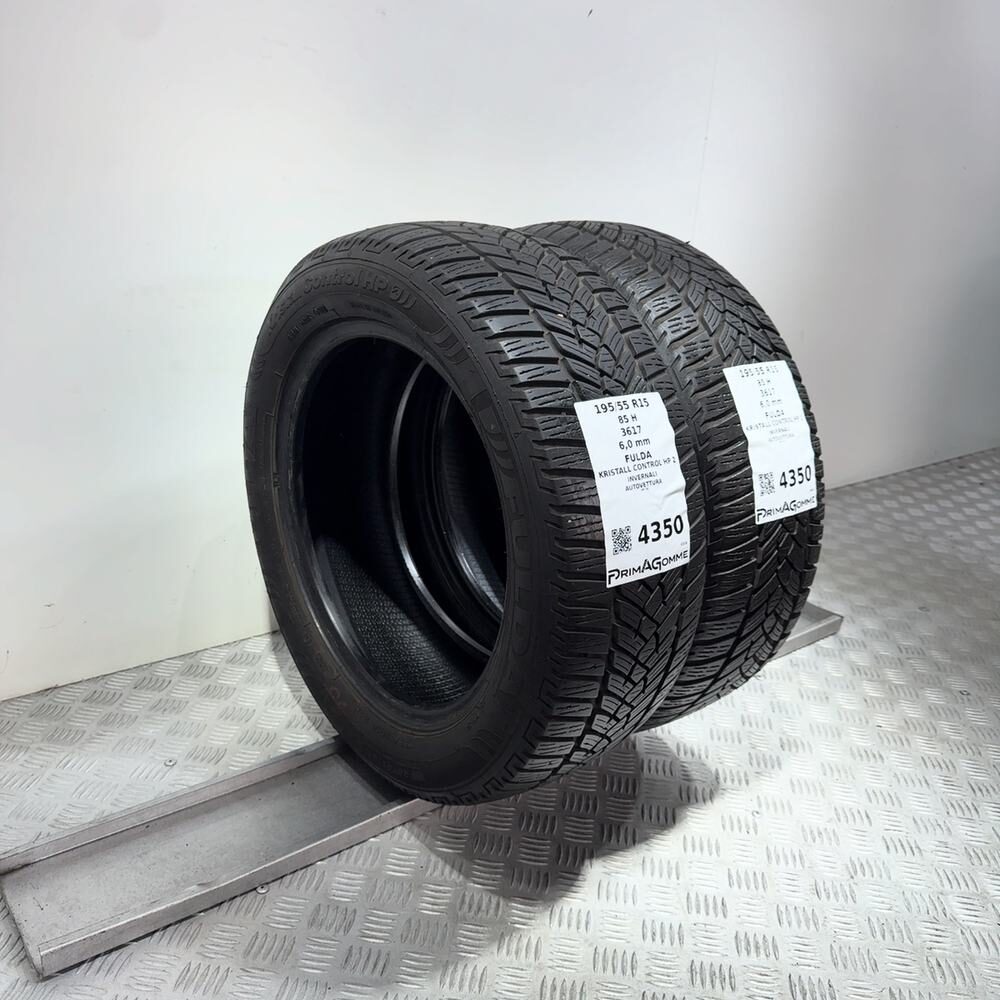 Gomme Usate 195 55 R15 85H Fulda Kristall Control HP 2 86% Invernali - immagine 11