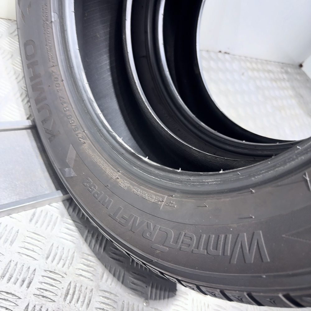 Gomme Usate 215 60 R17 100V Kumho Wintercraft WP52 89% Invernali - immagine 11