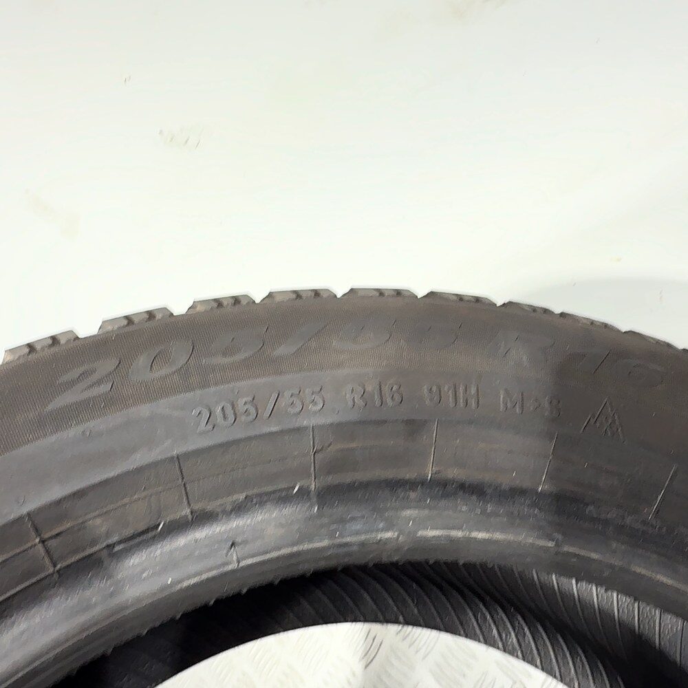 Gomme Usate 205 55 R16 91H Pirelli Cinturato Winter 2 87% Invernali - immagine 11