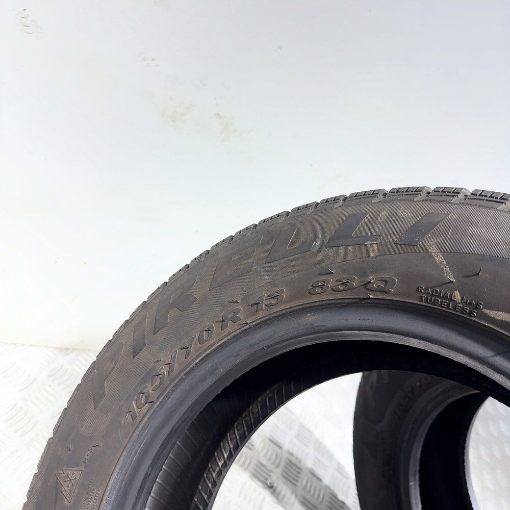 Gomme Usate 165 70 R13 83Q XL Pirelli Winter 160 Snowcontrol 87% Invernali - immagine 11