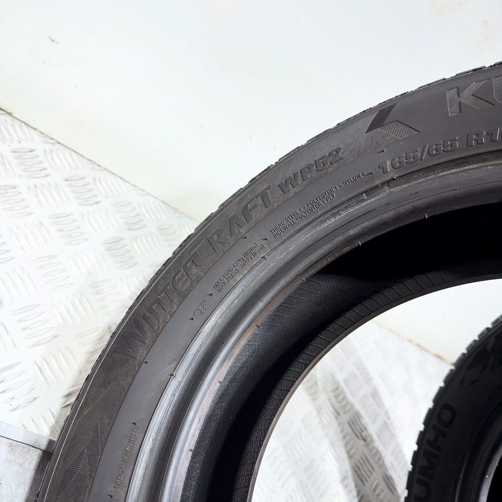 Gomme Usate 165 65 R14 79T Kumho Wintercraft WP52 79% Invernali - immagine 11