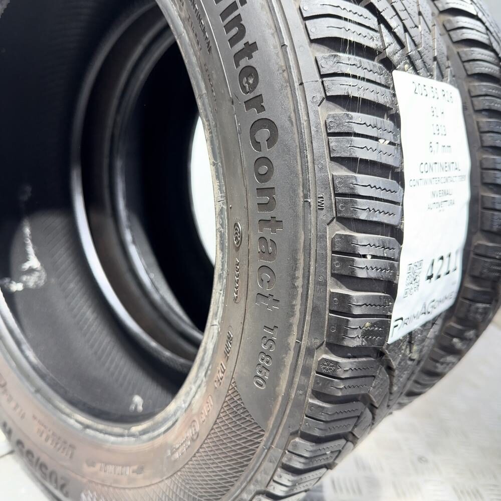 Gomme Usate 205 55 R16 91H Continental Contiwintercontact TS850 96% Invernali - immagine 12