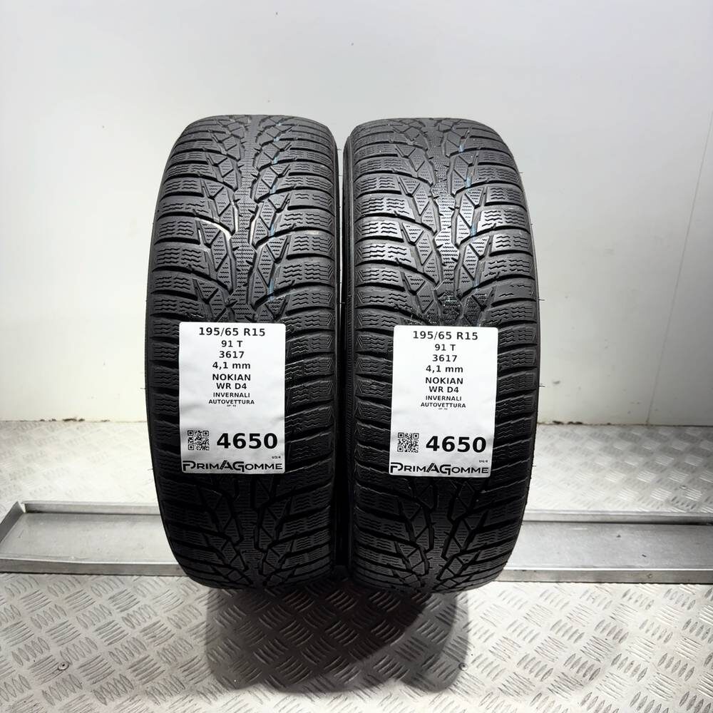 Gomme Usate 195 65 R15 91T Nokian WR D4 Invernali - immagine 13