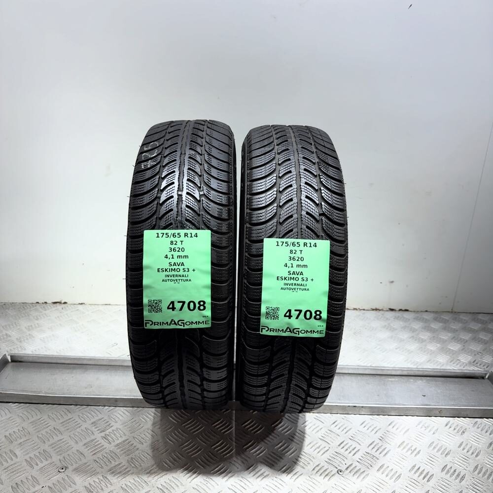 Gomme Usate 175 65 R14 82T Sava Eskimo S3 + Invernali - immagine 13