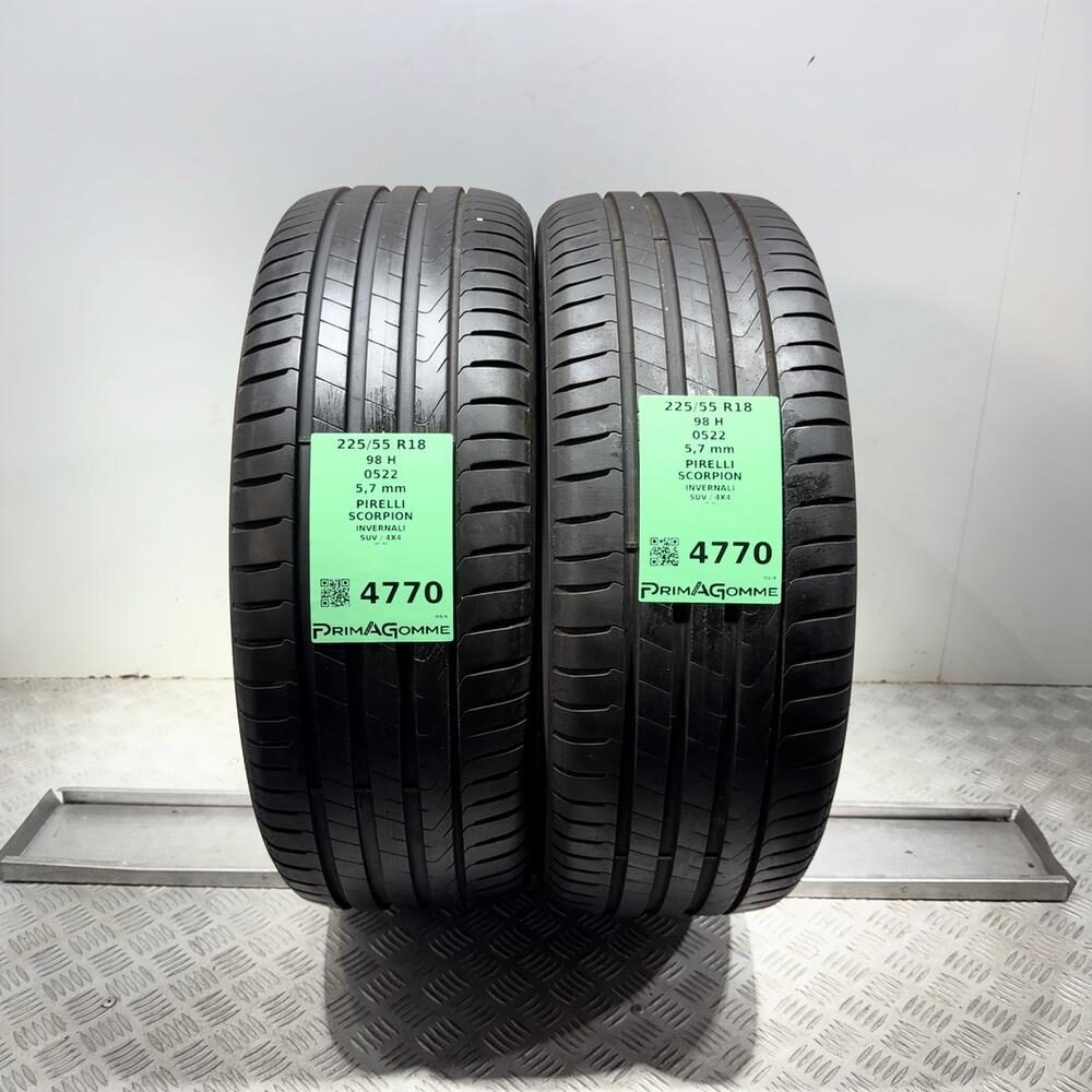 Gomme Usate 225 55 R18 98H Pirelli Scorpion 81% Invernali - immagine 13