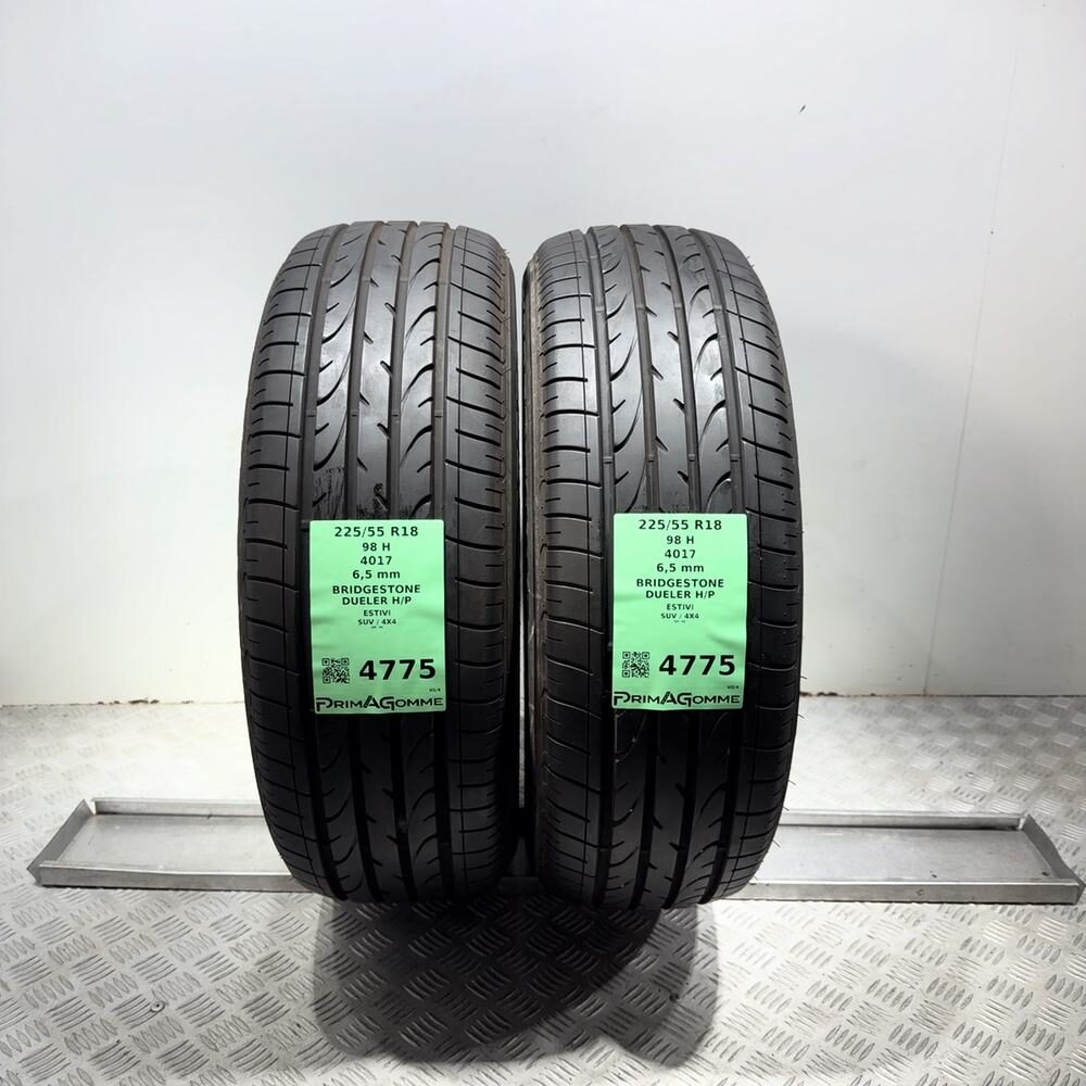 Gomme Usate 225 55 R18 98H Bridgestone Dueler H/P 93% Estive - immagine 13