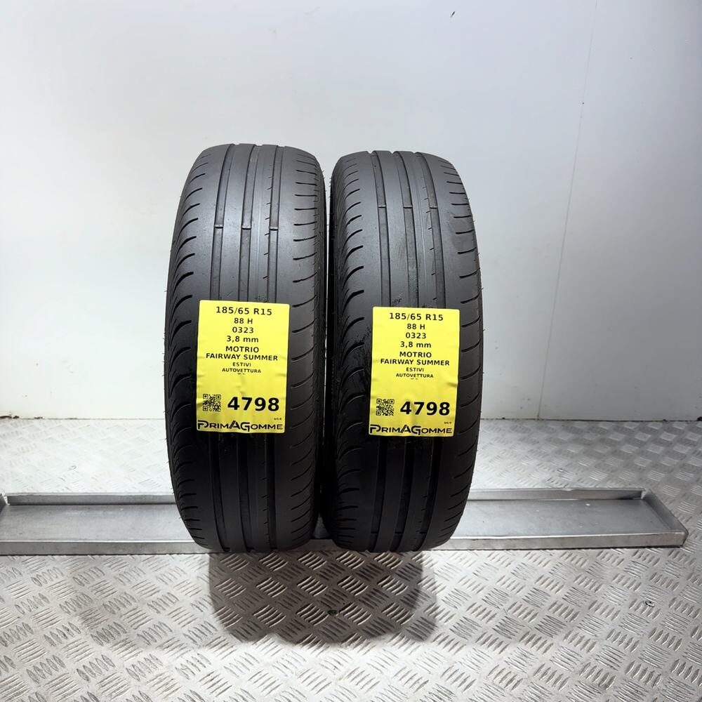 Gomme Usate 185 65 R15 88H Motrio Fairway Summer Estive - immagine 13