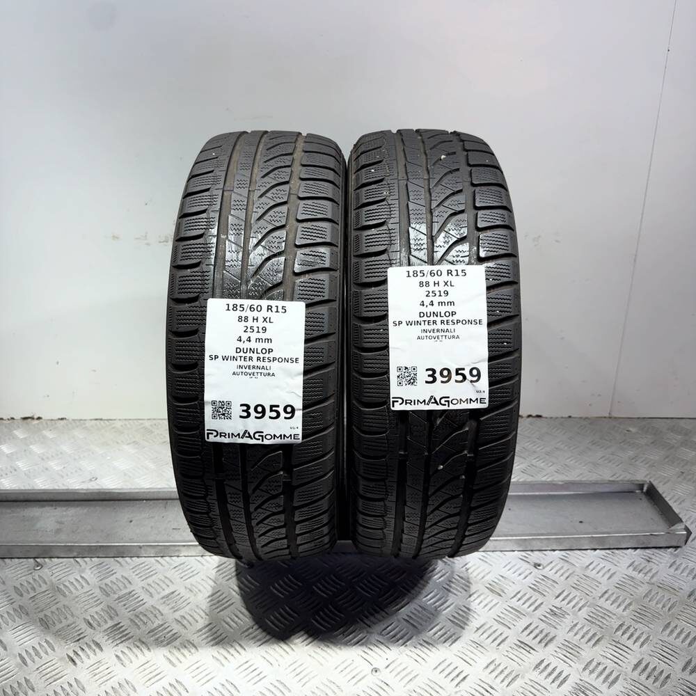 Gomme Usate 185 60 R15 88H XL Dunlop SP Winter Response Invernali - immagine 13