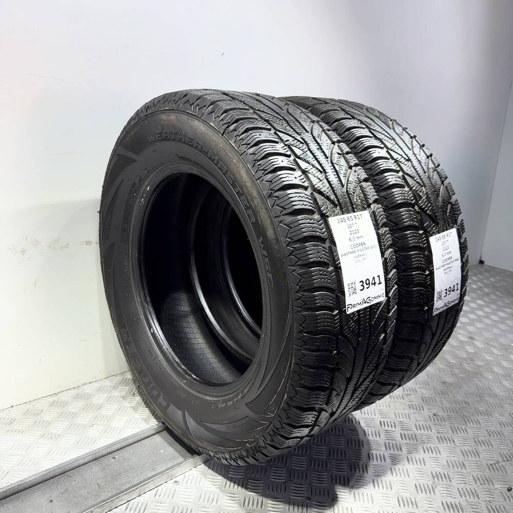 Gomme Usate 245 65 R17 107T Cooper Weather-Master Wsc 86% Invernali - immagine 13