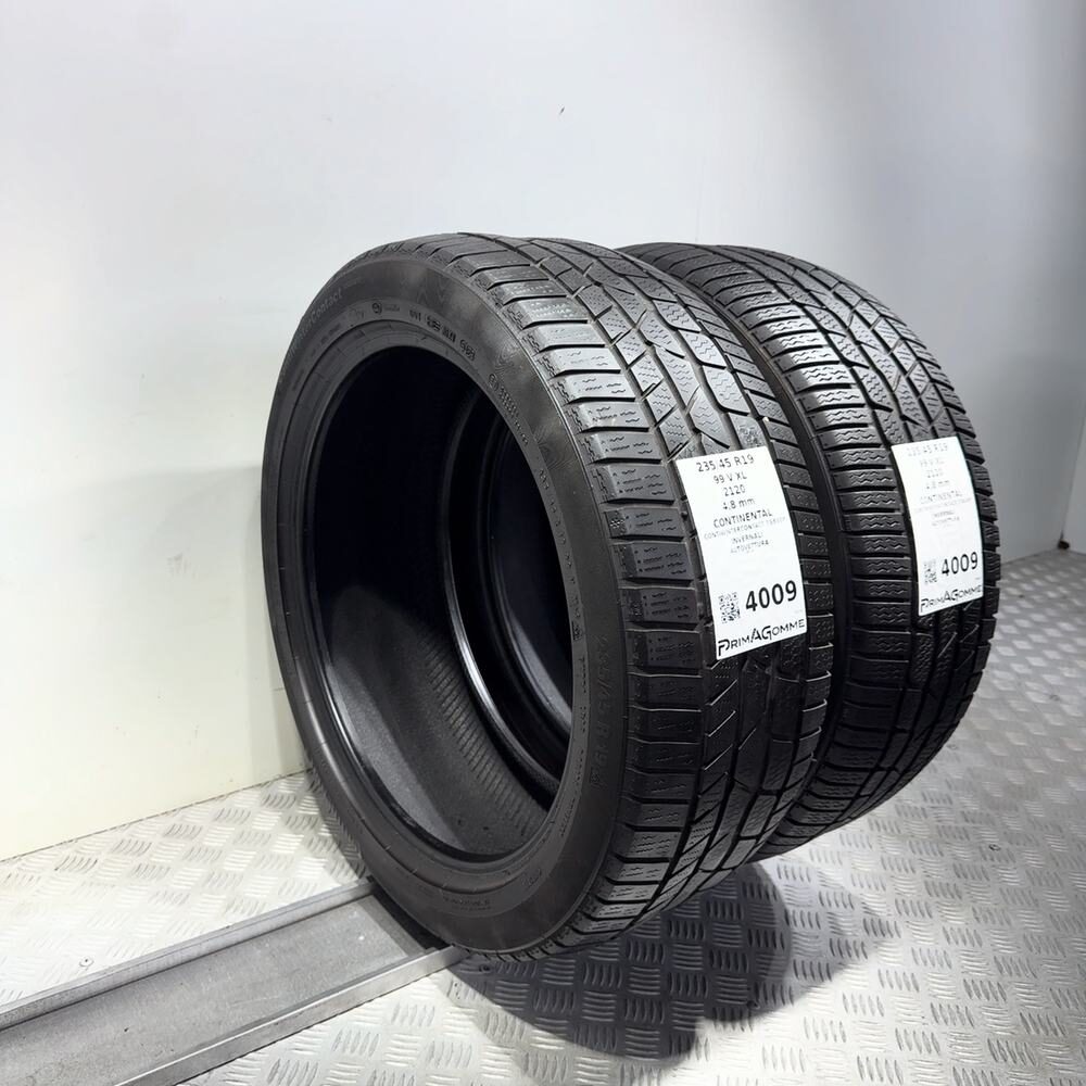 Gomme Usate 235 45 R19 99V XL Continental Contiwintercontact TS830P Invernali - immagine 13