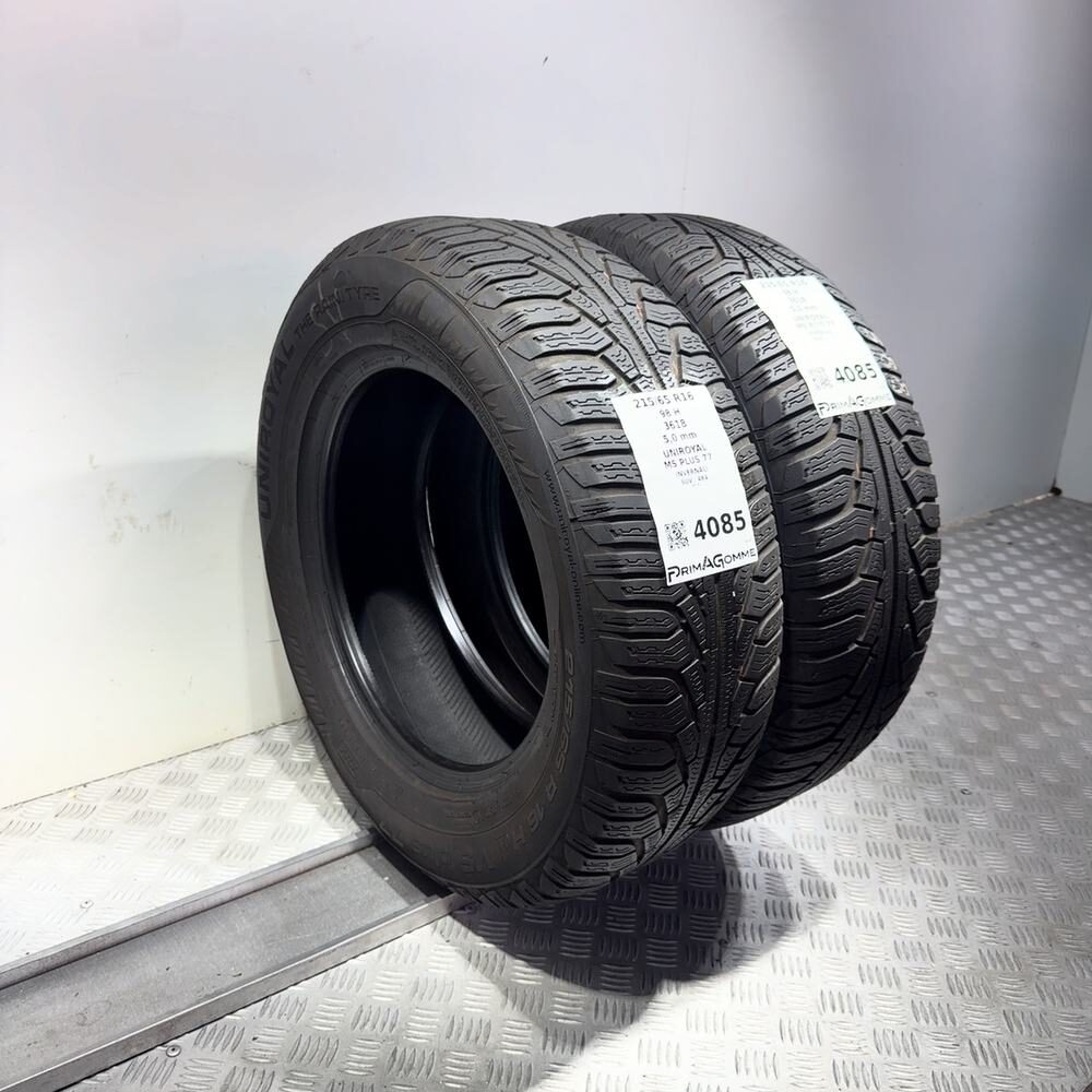 Gomme Usate 215 65 R16 98H Uniroyal MS Plus 77 71% Invernali - immagine 13