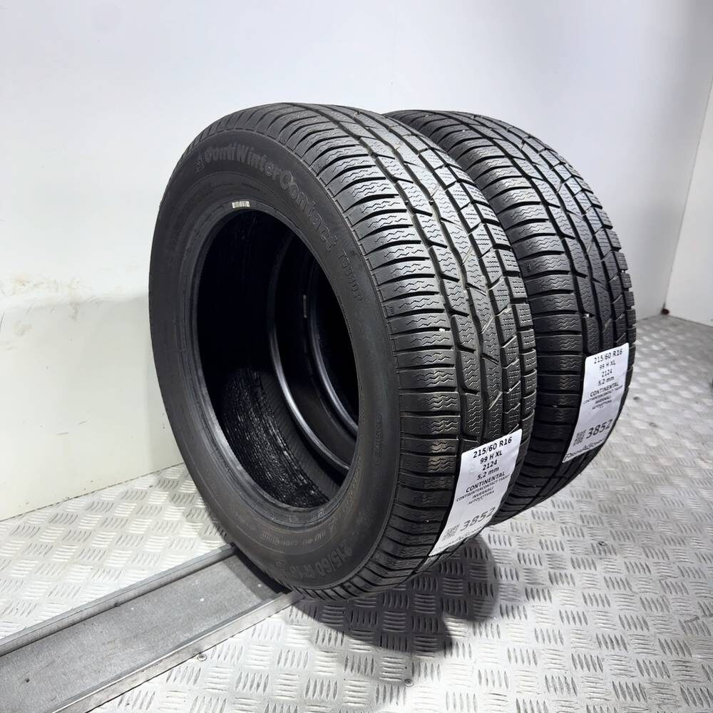 Gomme Usate 215 60 R16 99H XL Continental Contiwintercontact TS830P Invernali - immagine 13