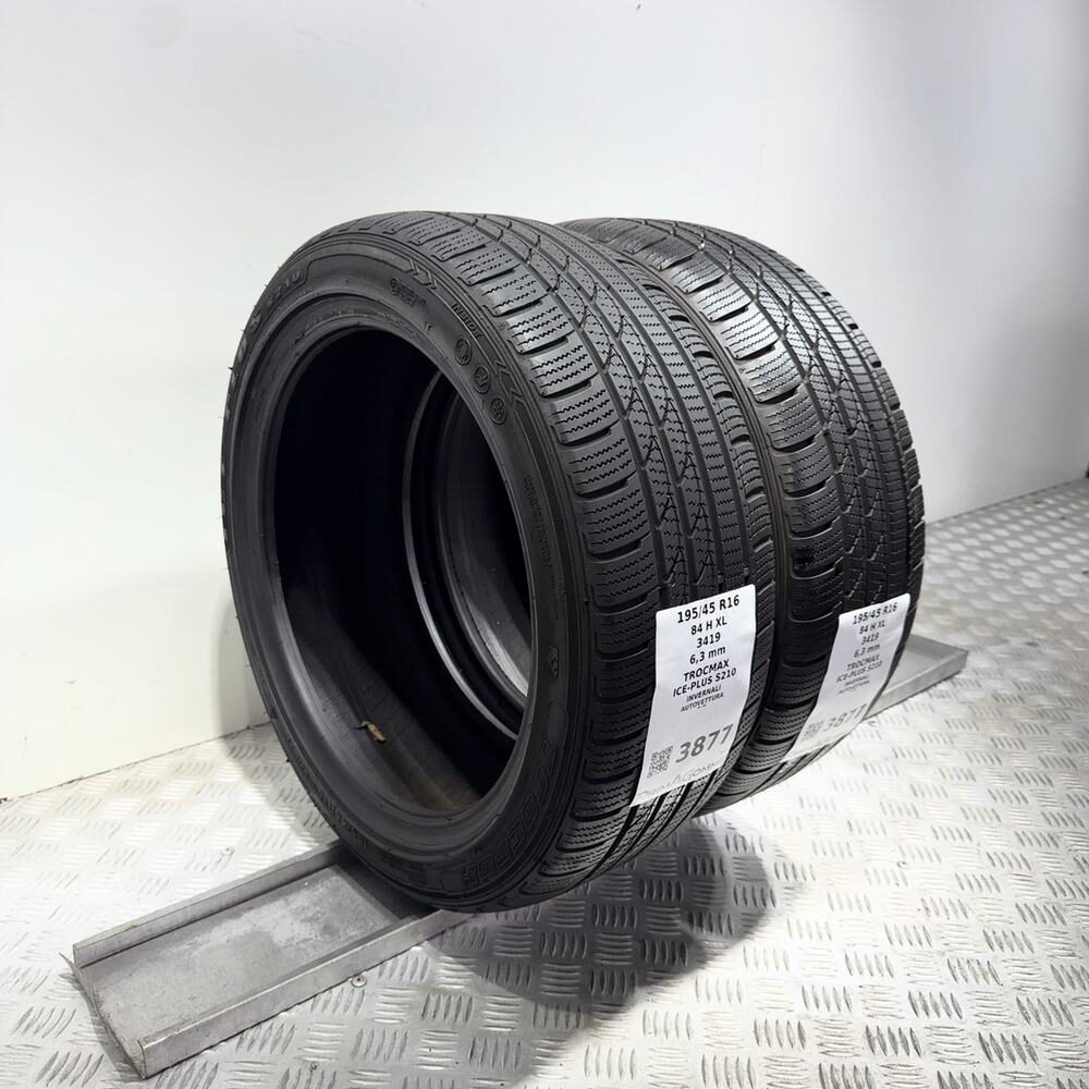 Gomme Usate 195 45 R16 84H XL Tracmax Ice-Plus S210 90% Invernali - immagine 13