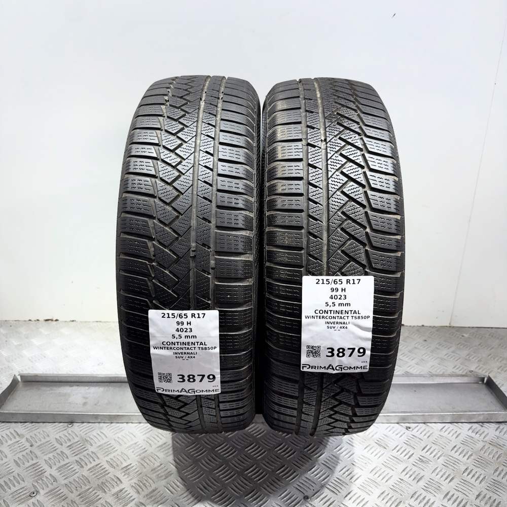 Gomme Usate 215 65 R17 99H Continental Wintercontact TS850P 79% Invernali - immagine 12