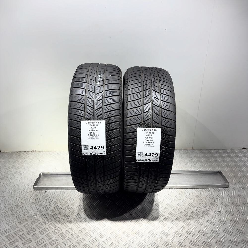 Gomme Usate 235 55 R18 104H XL Barum Polaris 5 Invernali - immagine 13