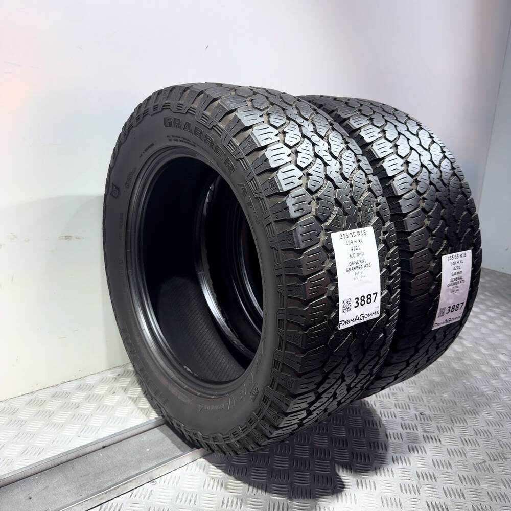 Gomme Usate 255 55 R18 XL 109H General Grabber AT3 86% Estive - immagine 13