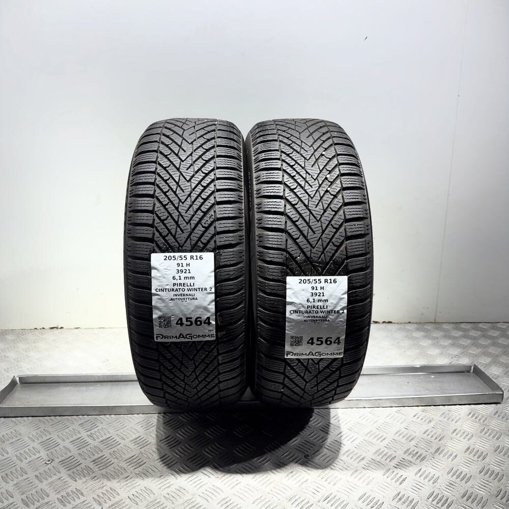 Gomme Usate 205 55 R16 91H Pirelli Cinturato Winter 2 87% Invernali - immagine 13