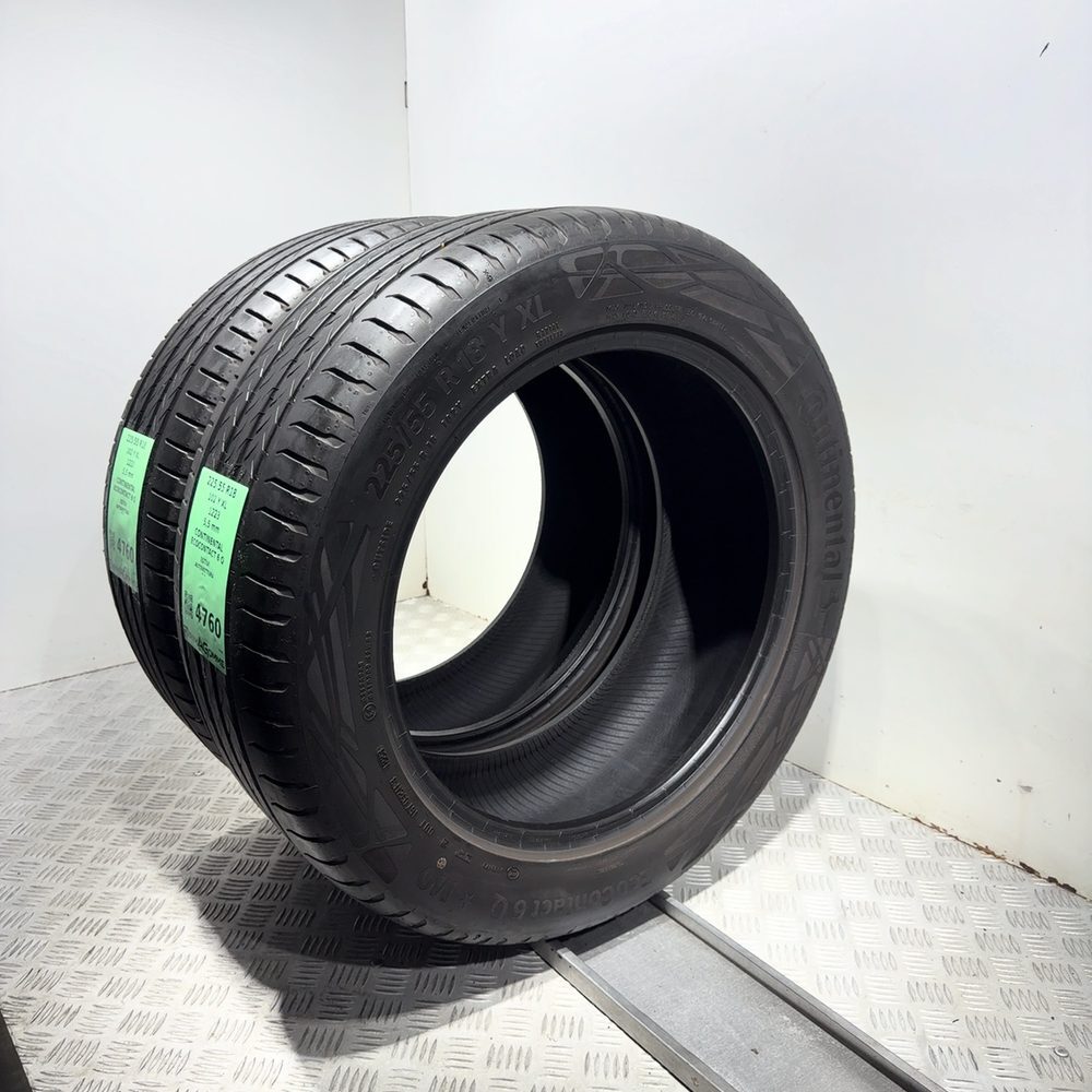 Gomme Usate 225 55 R18 102Y XL Continental Ecocontact 6 Q 79% Estive - immagine 14