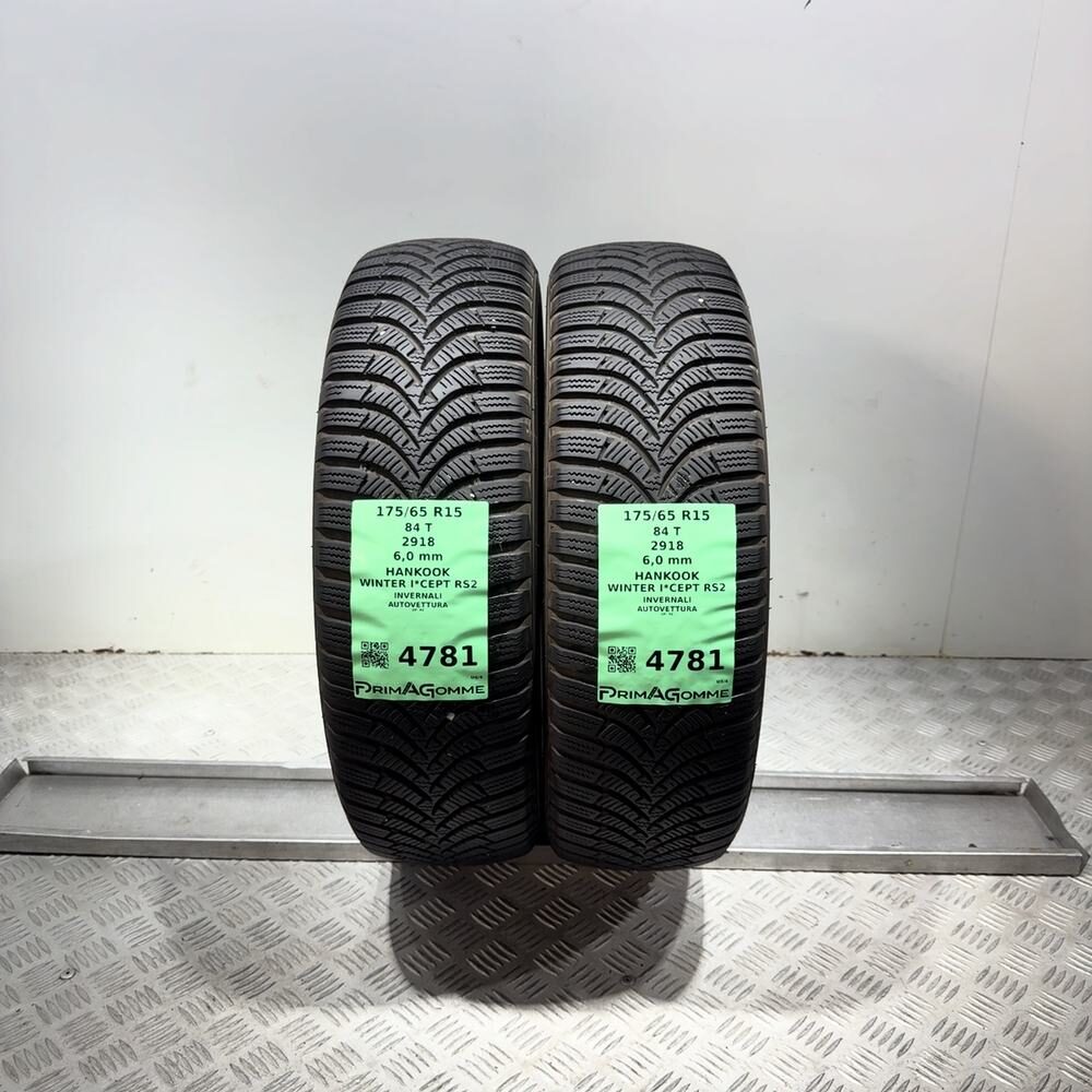 Gomme Usate 175 65 R15 84T Hankook Winter I*Cept RS2 86% Invernali - immagine 14