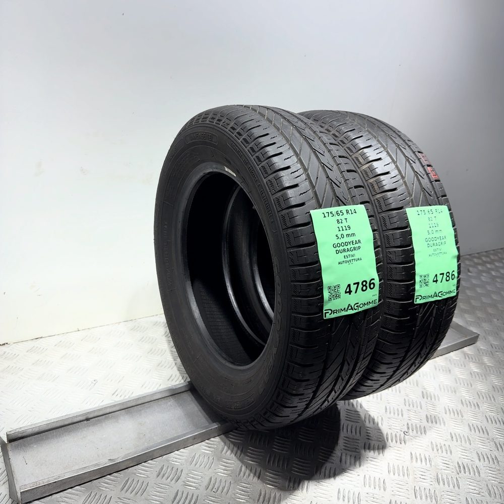 Gomme Usate 175 65 R14 82T Goodyear Duragrip 71% Estive - immagine 14