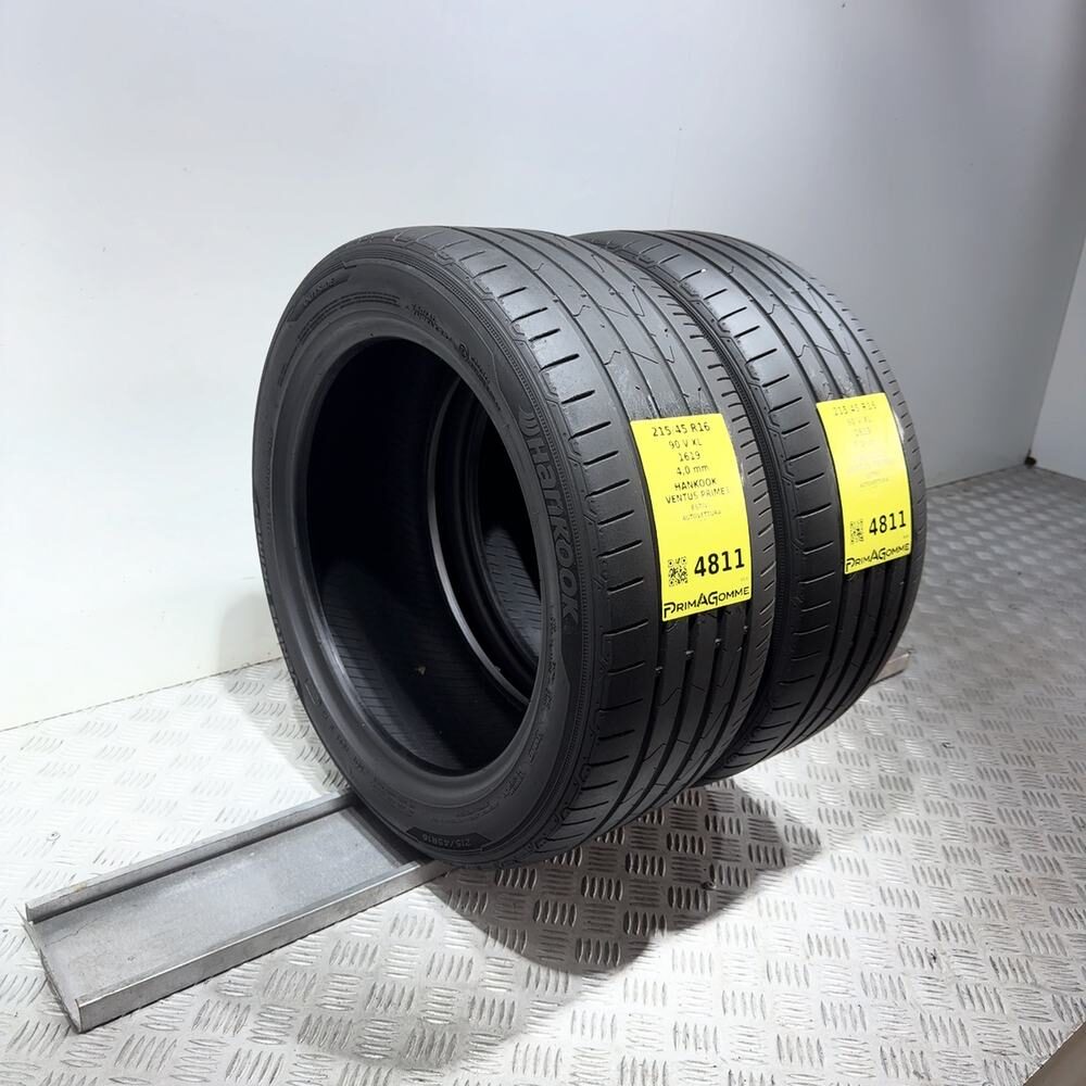 Gomme Usate 215 45 R16 90V XL Hankook Ventus Prime3 Estive - immagine 14