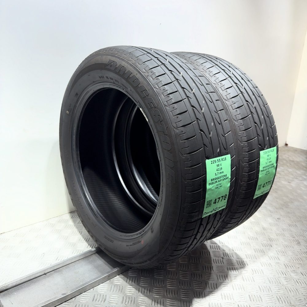 Gomme Usate 225 55 R18 98V Bridgestone Dueler H/P Sport 81% Estive - immagine 15