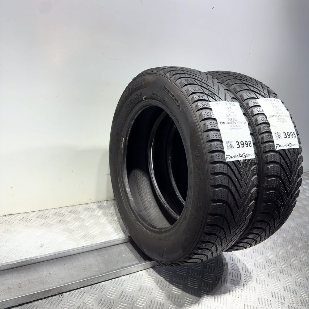 Gomme Usate 175 65 R15 84T Pirelli Cinturato Winter 77% Invernali - immagine 15