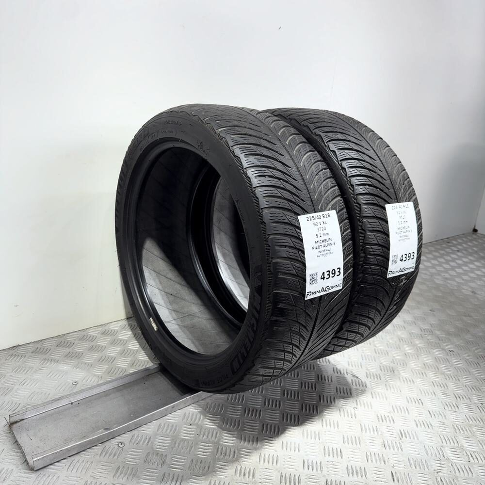 Gomme Usate 225 40 R18 92V XL Michelin Pilot Alpin 5 74% Invernali - immagine 15