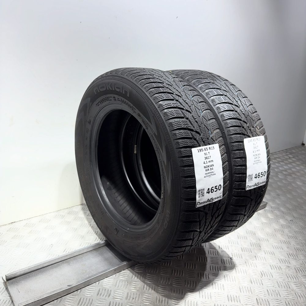 Gomme Usate 195 65 R15 91T Nokian WR D4 Invernali - immagine 15