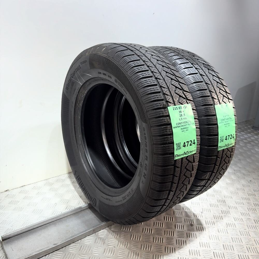 Gomme Usate 215 65 R16 98H Continental Wintercontact TS 850 P Invernali - immagine 15