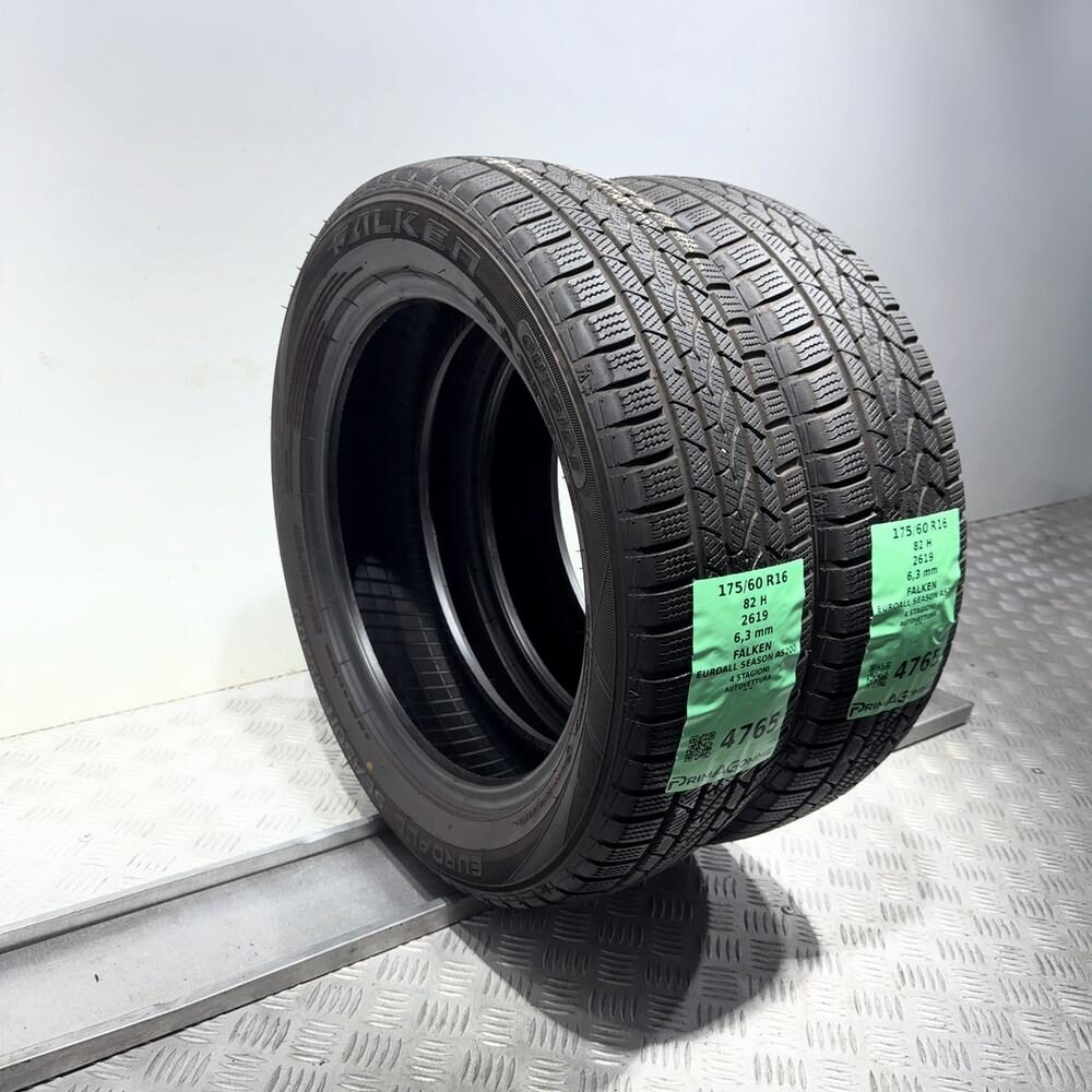 Gomme Usate 175 60 R16 82H Falken Euroall Season AS200 90% 4 Stagioni - immagine 15