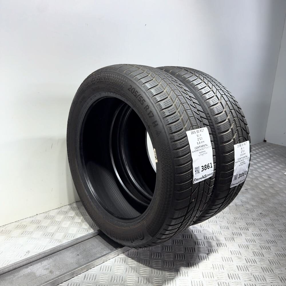 Gomme Usate 205 55 R17 91H Continental Wintercontact TS 870 P 83% Invernali - immagine 16