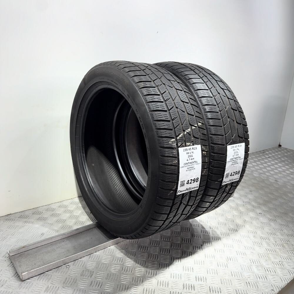 Gomme Usate 235 45 R19 99V XL Continental Contiwintercontact TS830 P Invernali - immagine 16