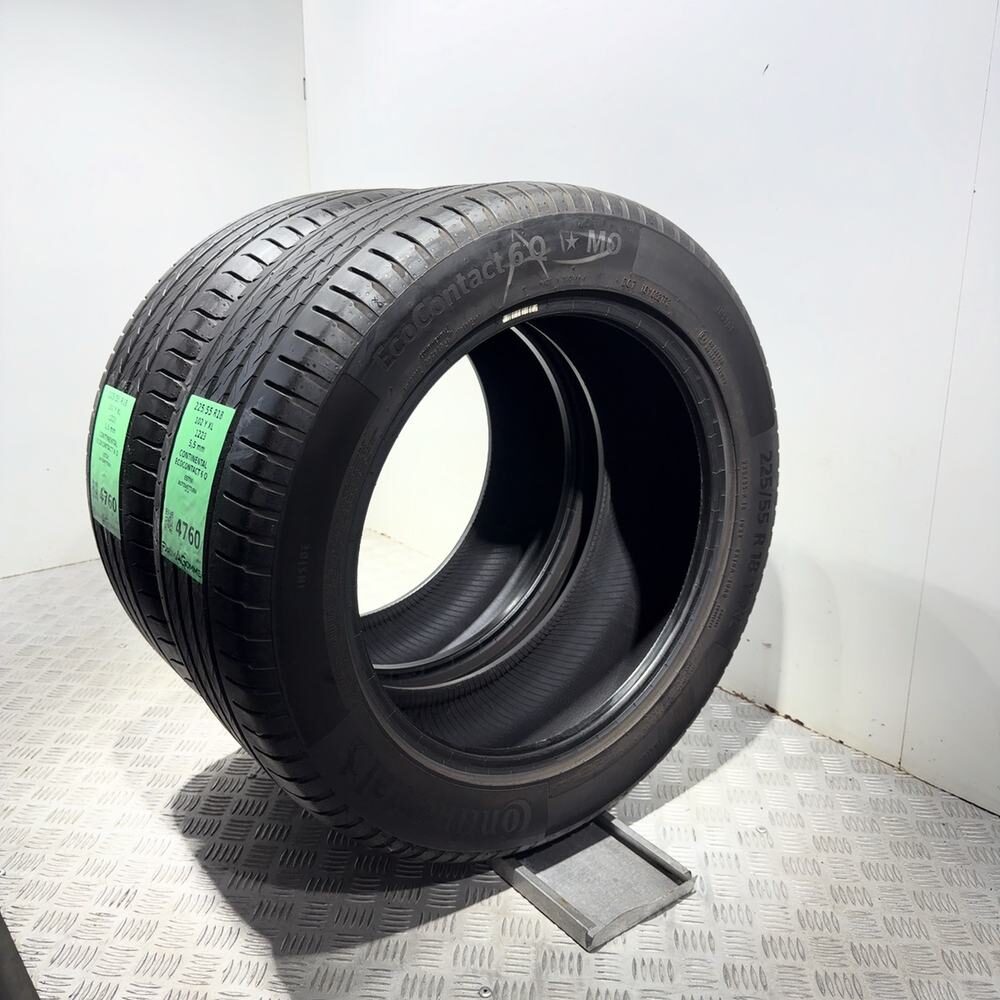 Gomme Usate 225 55 R18 102Y XL Continental Ecocontact 6 Q 79% Estive - immagine 16
