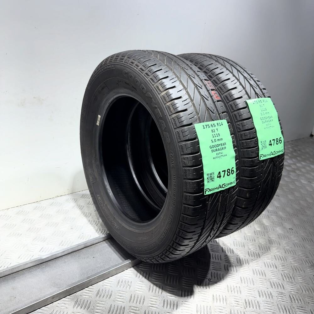 Gomme Usate 175 65 R14 82T Goodyear Duragrip 71% Estive - immagine 17