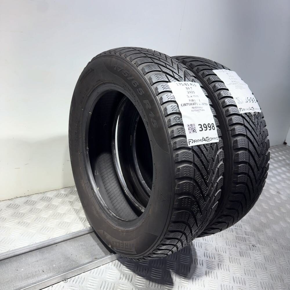 Gomme Usate 175 65 R15 84T Pirelli Cinturato Winter 77% Invernali - immagine 17