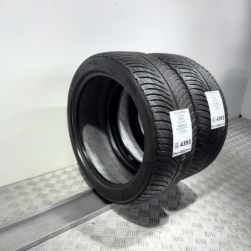 Gomme Usate 225 40 R18 92V XL Michelin Pilot Alpin 5 74% Invernali - immagine 17
