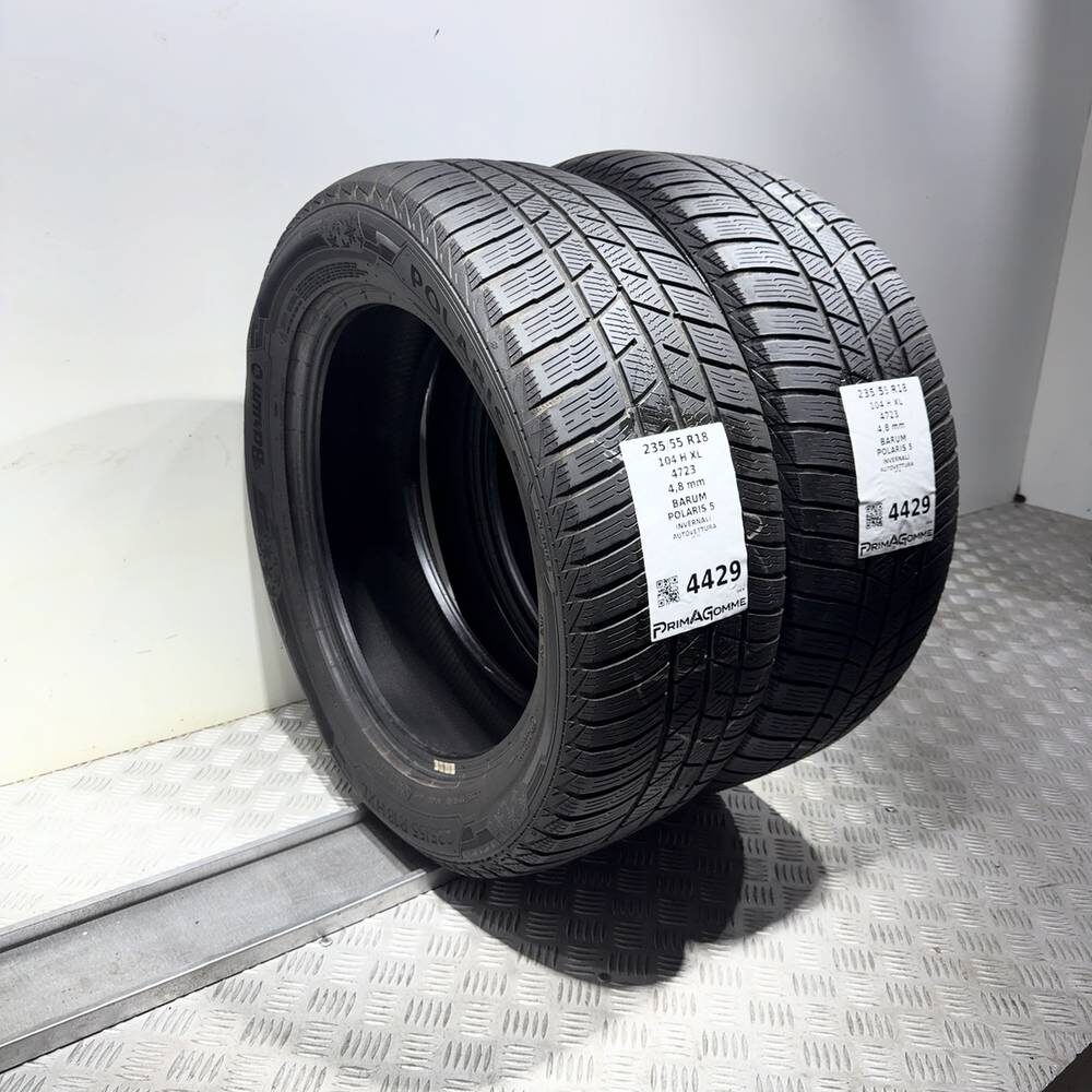 Gomme Usate 235 55 R18 104H XL Barum Polaris 5 Invernali - immagine 17