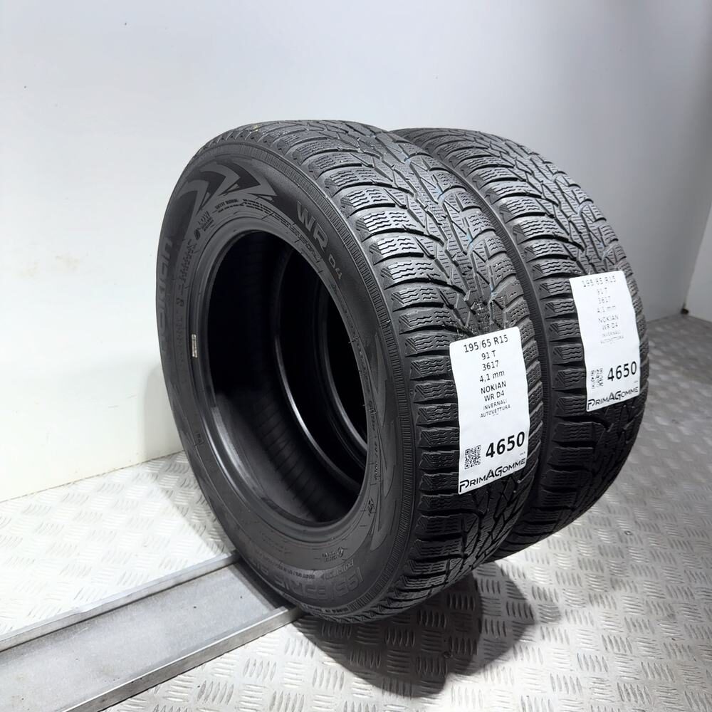 Gomme Usate 195 65 R15 91T Nokian WR D4 Invernali - immagine 17