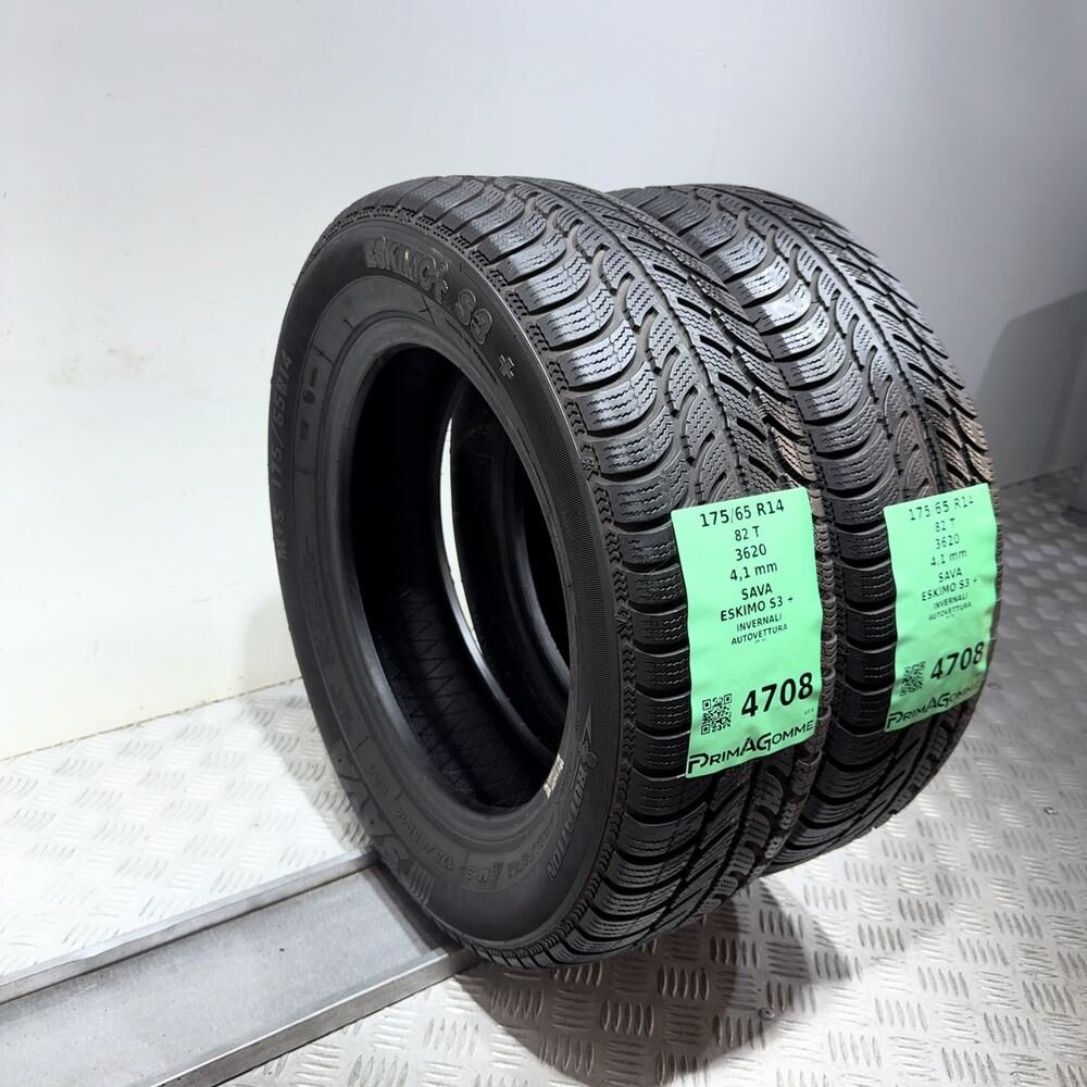 Gomme Usate 175 65 R14 82T Sava Eskimo S3 + Invernali - immagine 17