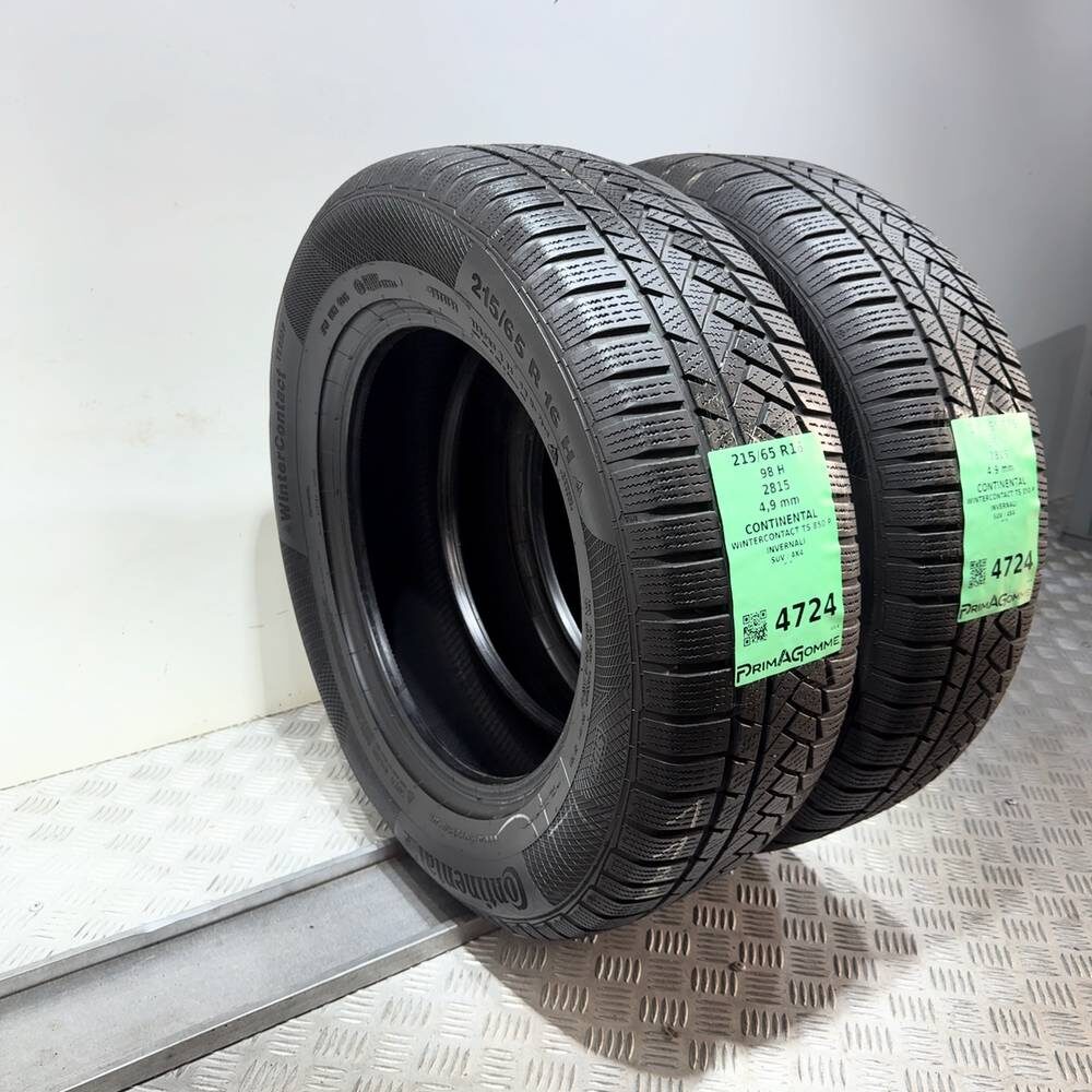 Gomme Usate 215 65 R16 98H Continental Wintercontact TS 850 P Invernali - immagine 17