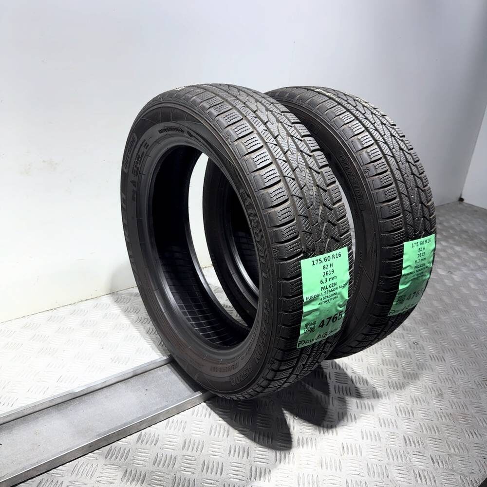 Gomme Usate 175 60 R16 82H Falken Euroall Season AS200 90% 4 Stagioni - immagine 17