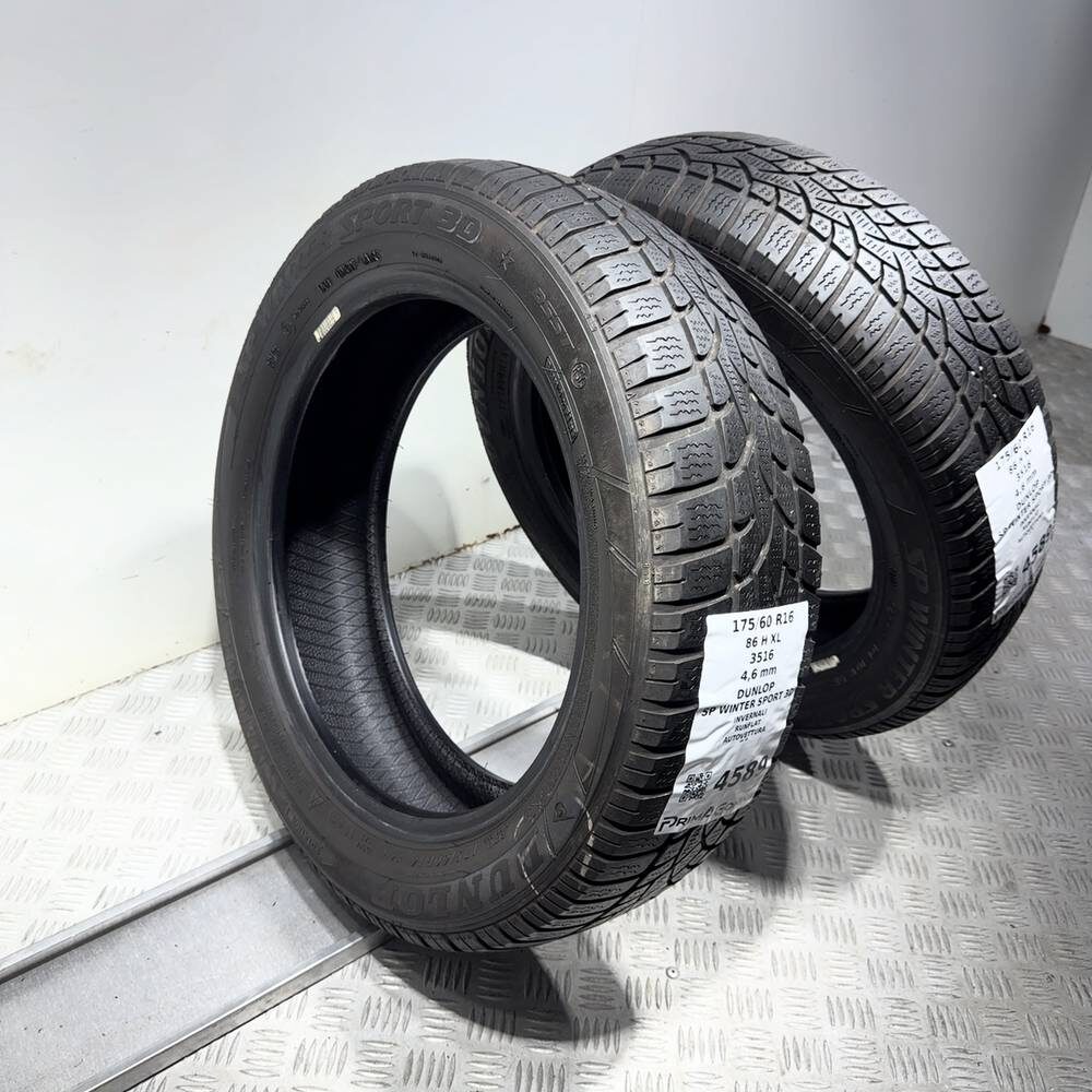 Gomme Usate 175 60 R16 86H XL Dunlop SP Winter Sport 3D RunFlat Invernali - immagine 18