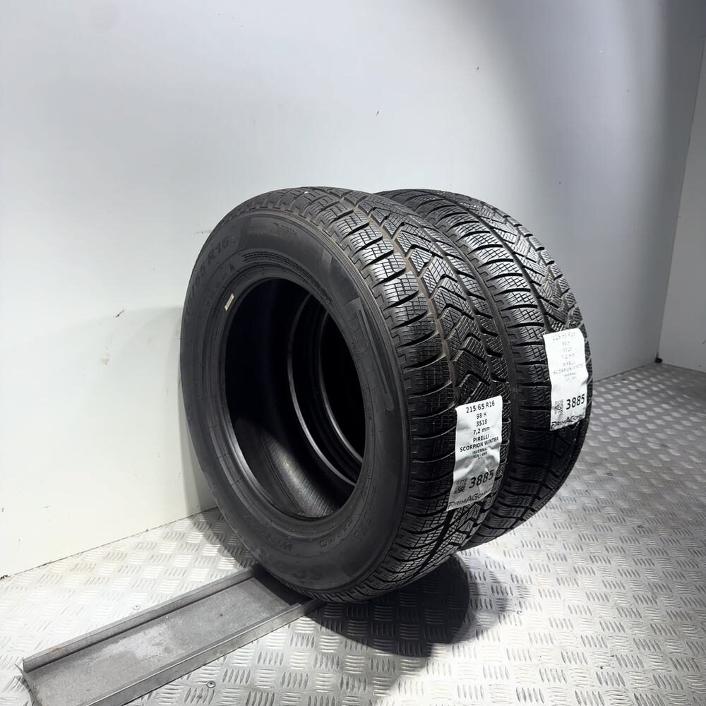 Gomme Usate 215 65 R16 98H Pirelli Scorpion Winter 98% Invernali - immagine 11