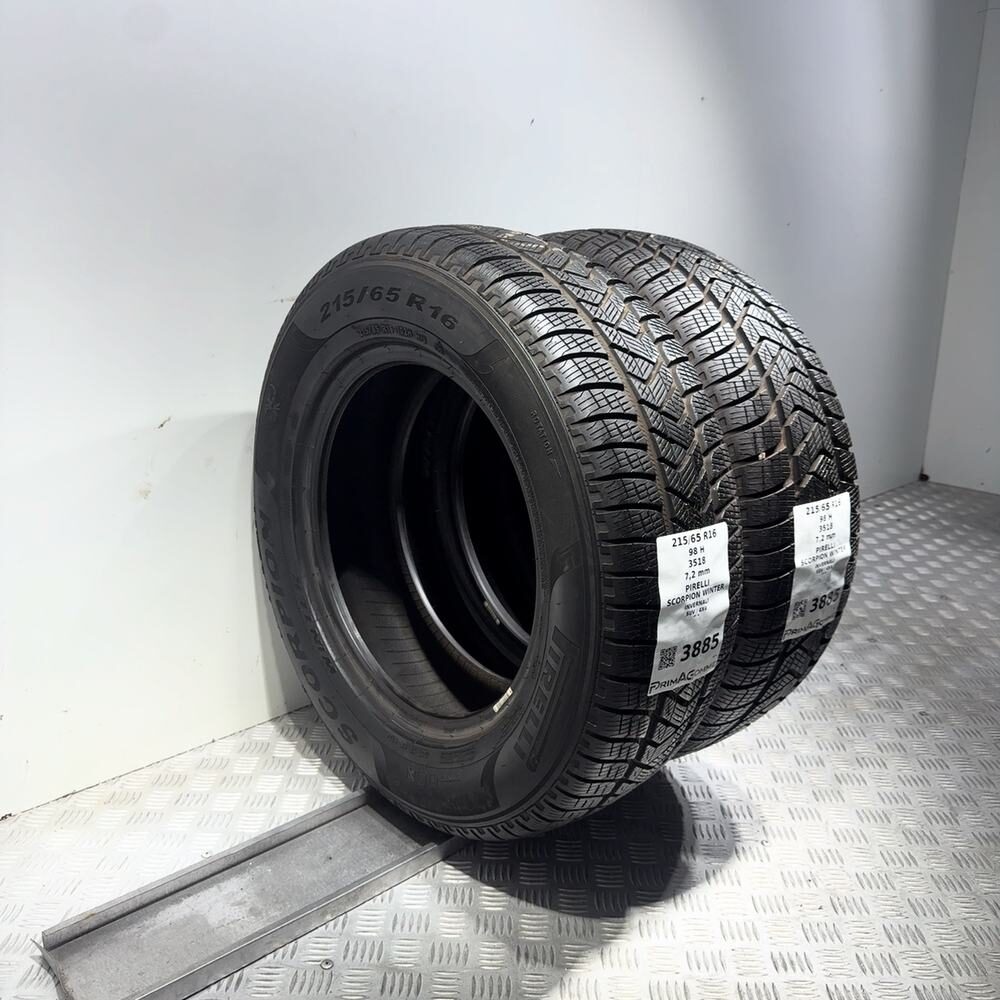 Gomme Usate 215 65 R16 98H Pirelli Scorpion Winter 98% Invernali - immagine 8